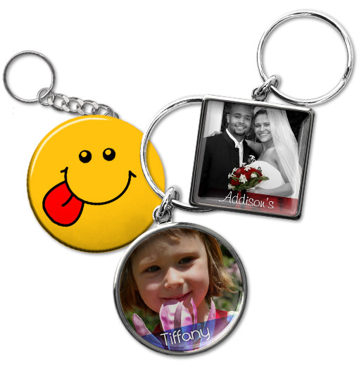 custom keychains picture