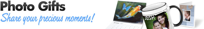 Photo Gifts, Personalised Photo Gift Ideas - Photo Mugs, Photo Cards