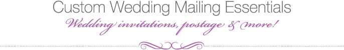 Custom Wedding Mailing Essentials